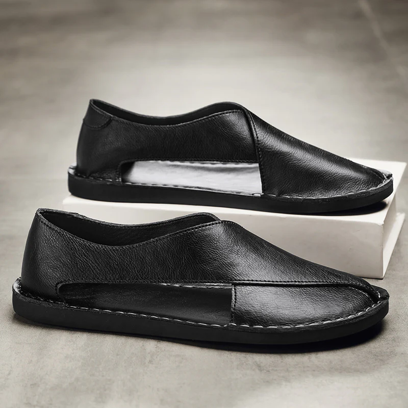 Smith - Elegante Sandalo In Pelle - Image 3