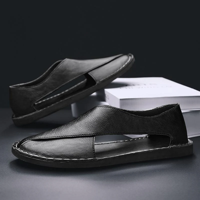 Smith - Elegante Sandalo In Pelle - Image 6