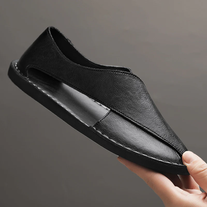 Smith - Elegante Sandalo In Pelle - Image 7
