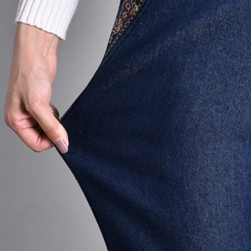 Sofiya - Casual Vestibilità Slim Jeans Con Tasca Laterale - Image 8