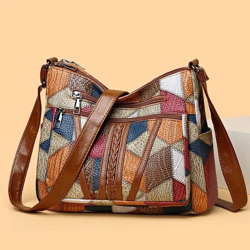 Solara - Borsa In Pelle Mosaico - Image 2