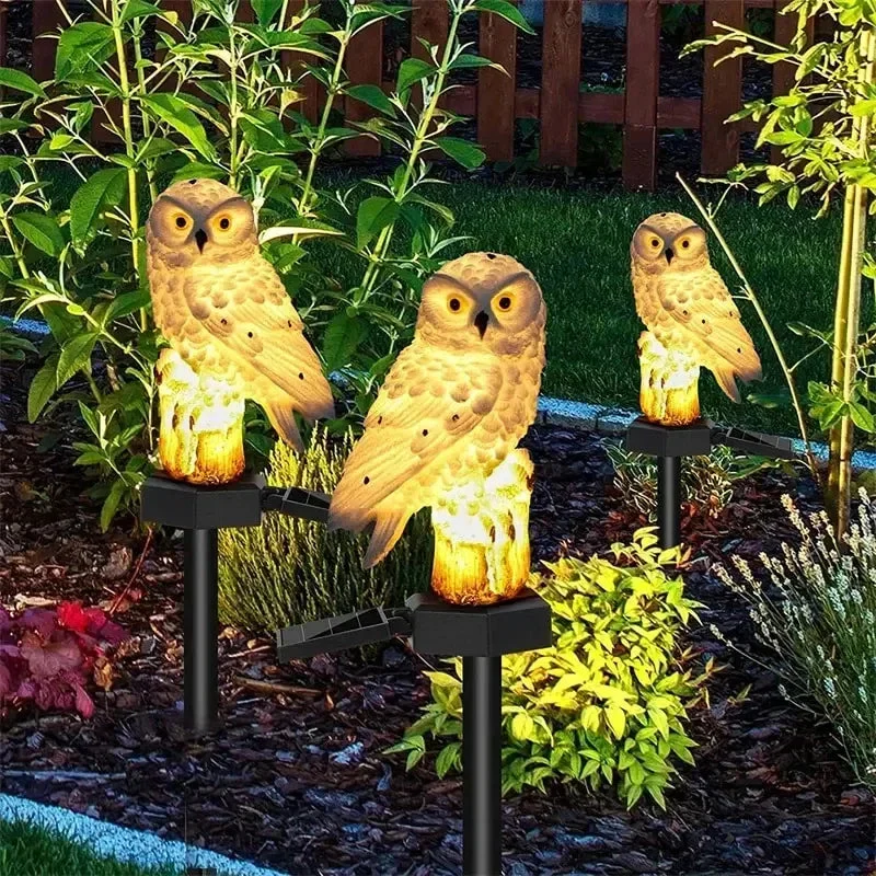 SolarOwl - Lampada da Giardino a forma di Gufo Alimentata a Energia Solare - Image 5