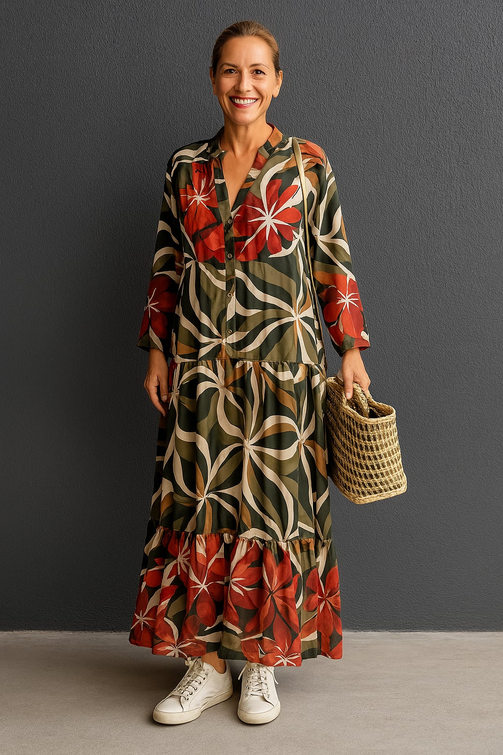 Solveig - Abito Elegante e Sciolto