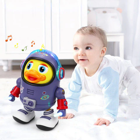 SpaceGroove - Divertente Giocattolo Astronauta con LED e Musica - Image 2