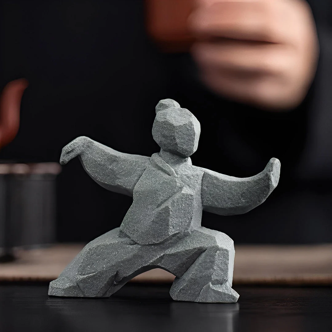 SpiritStone - Statuine in Ceramica Wushu Flusso - Image 4