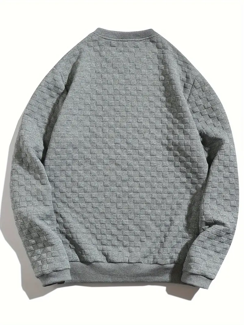 Stafford - Felpa Casual a Quadri Con Texture - Image 7