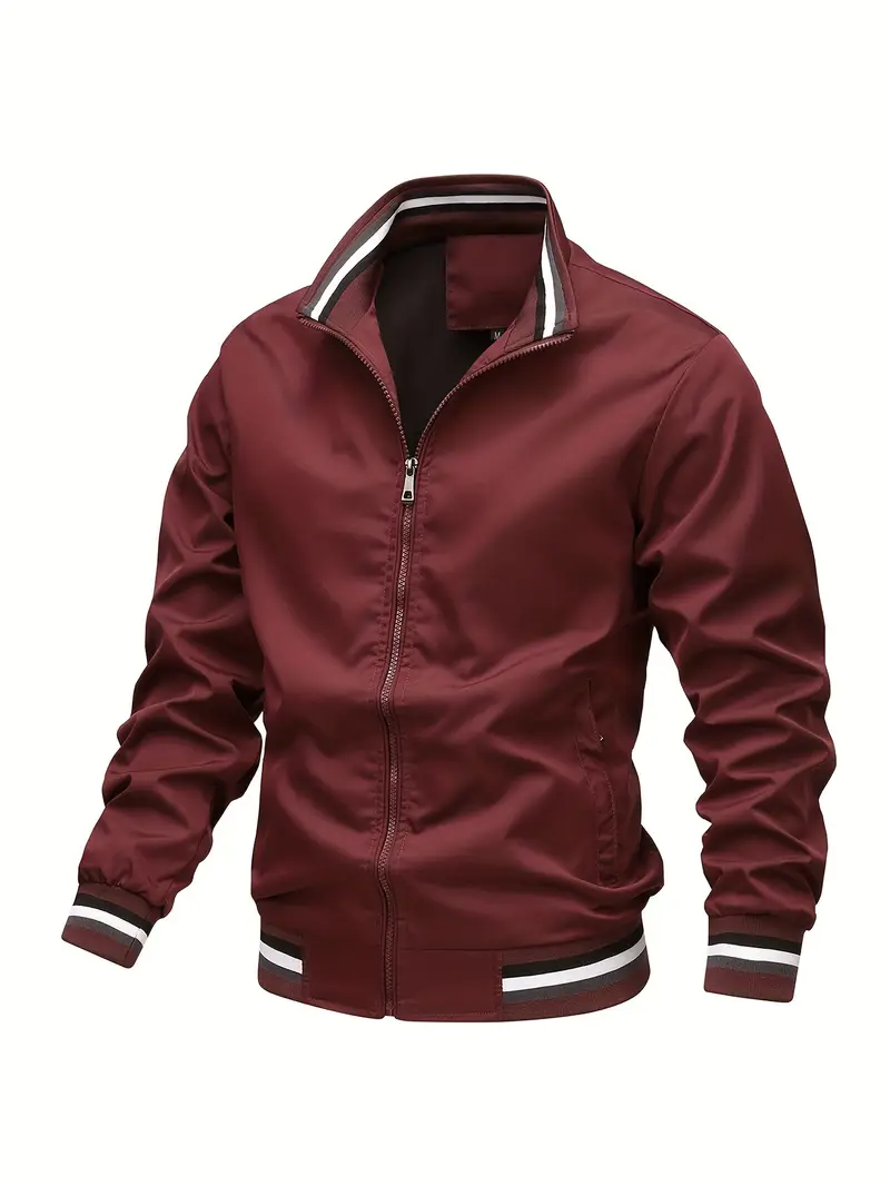 Stanton - Giacca Collare Stand Zip Up Casuale - Image 3