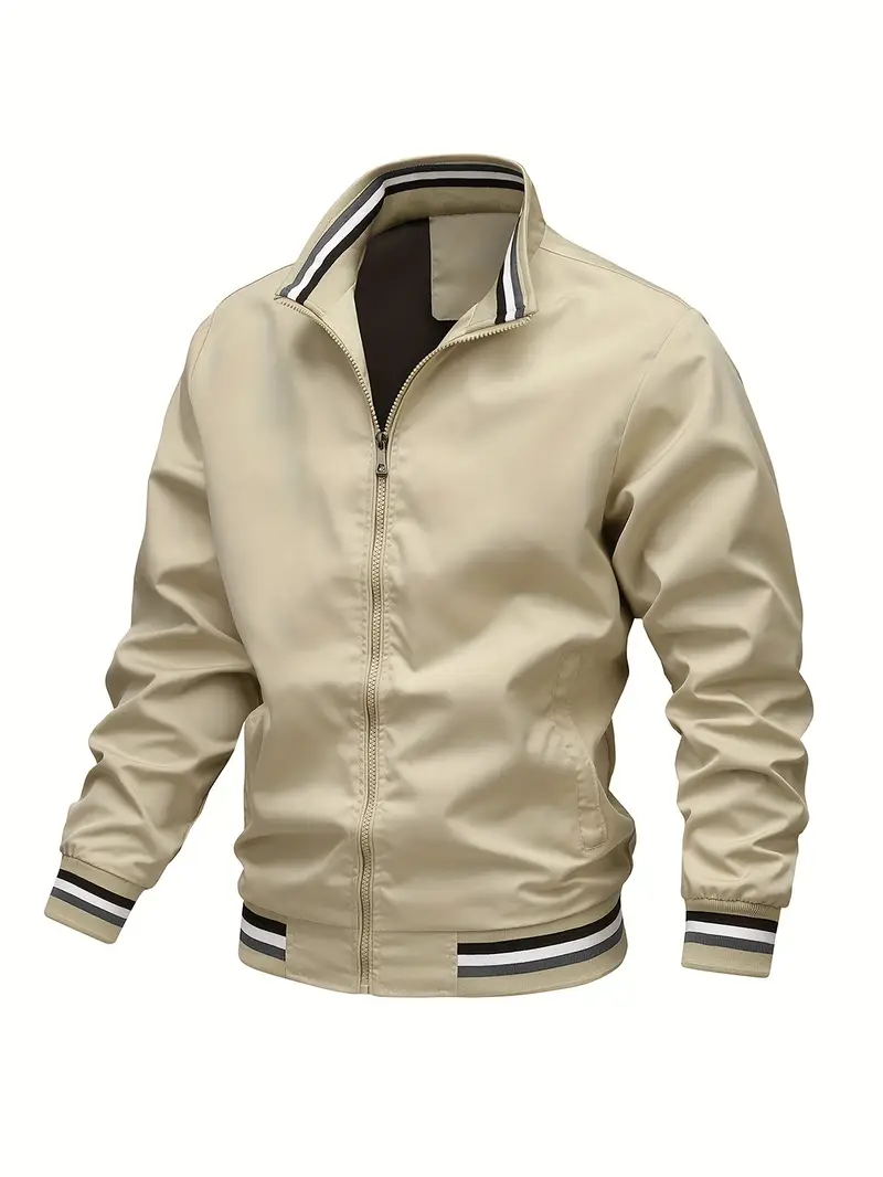 Stanton - Giacca Collare Stand Zip Up Casuale - Image 4
