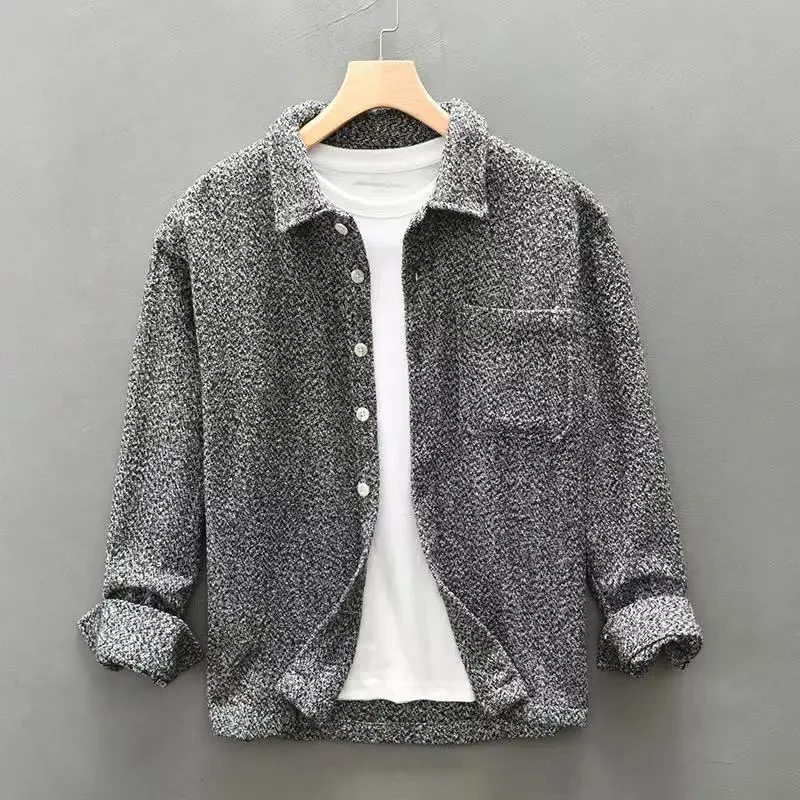 Steve - Camicia Casuale In Cashmere Abbottonatura - Image 2