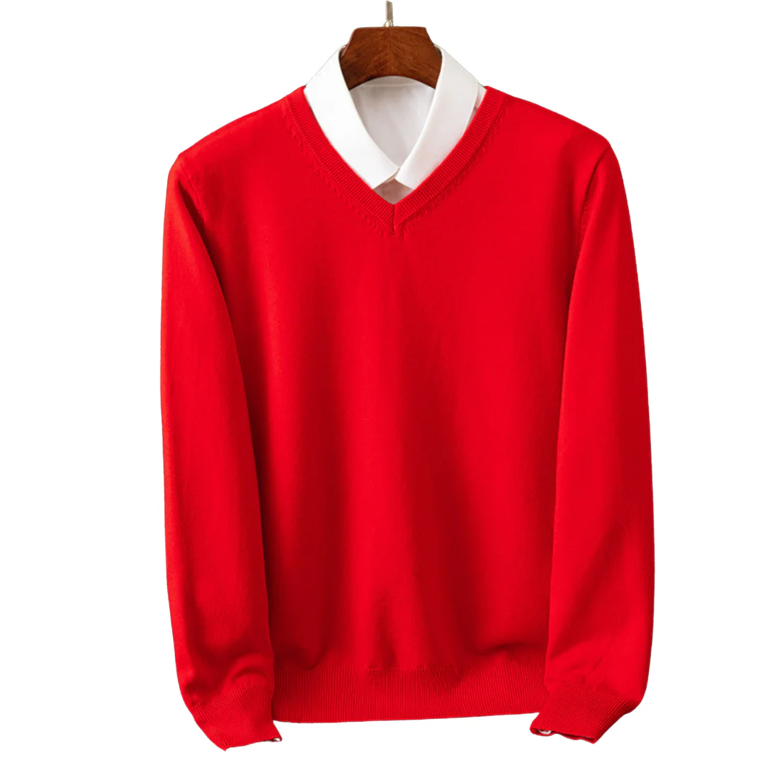 Stokes - Maglione Con Scollo A V In Cashmere - Image 3