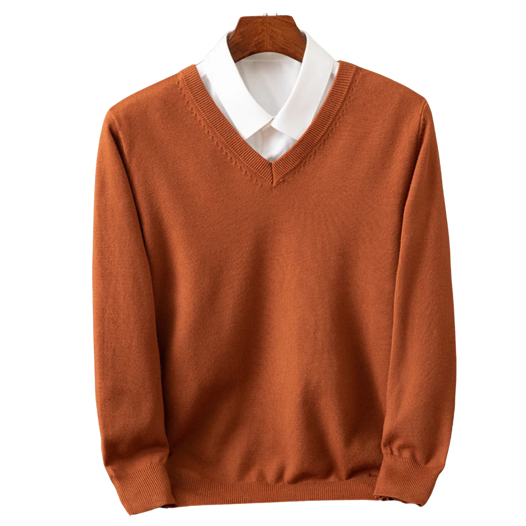 Stokes - Maglione Con Scollo A V In Cashmere - Image 7