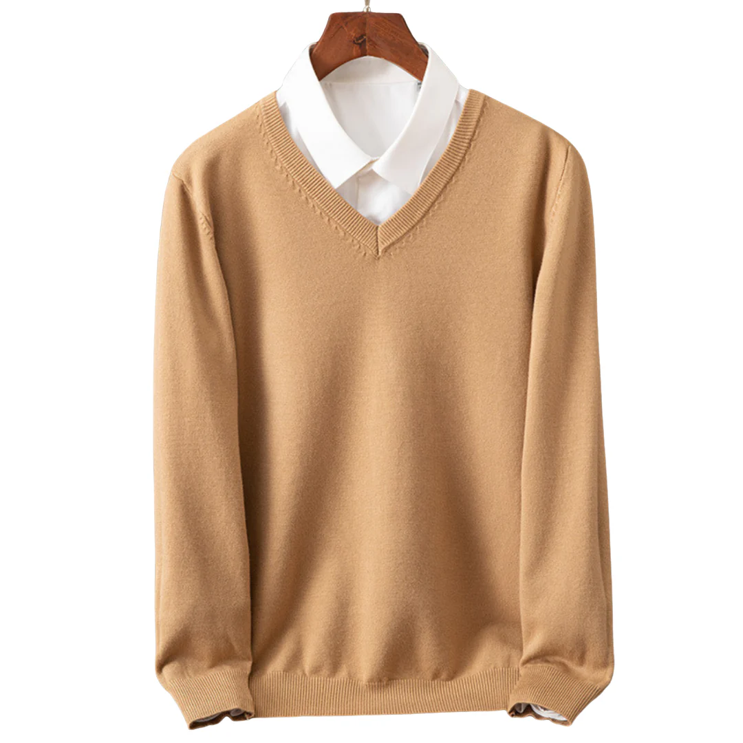 Stokes - Maglione Con Scollo A V In Cashmere - Image 8
