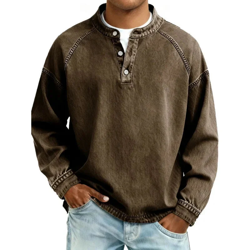 Stuart - Camicia Vintage Con Bottoni - Image 10