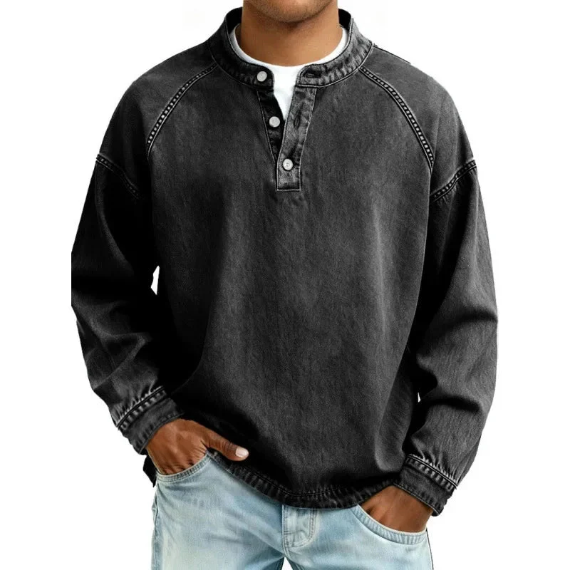 Stuart - Camicia Vintage Con Bottoni - Image 5