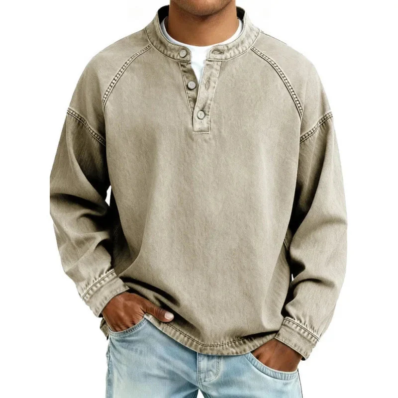 Stuart - Camicia Vintage Con Bottoni - Image 7