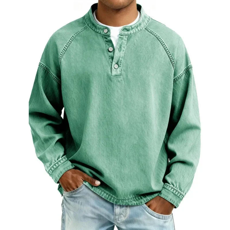 Stuart - Camicia Vintage Con Bottoni - Image 9