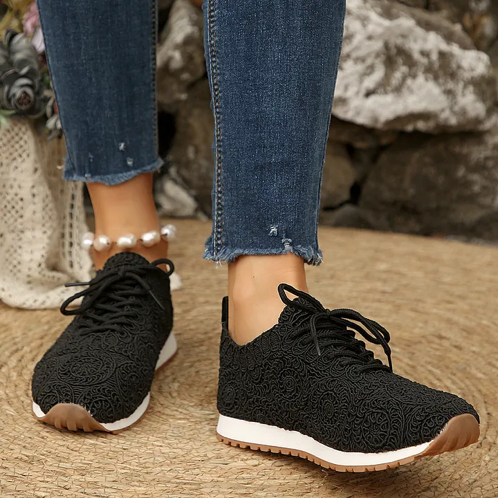 Susannah - Sneaker Traspirante in Maglia Con Lacci - Image 8