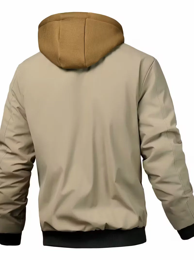 Sylvain - Giacca Militare Con Cappuccio e Cerniera - Image 6