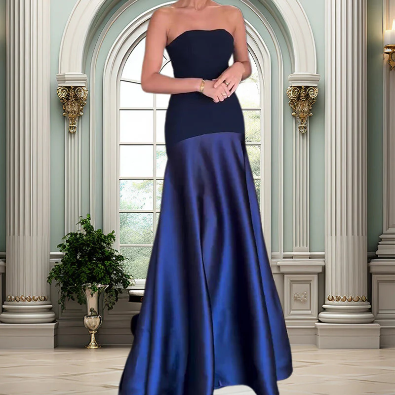 Sylwia - Elegante Fuori Spalla Abito Lungo - Image 2