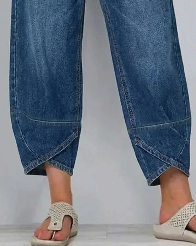 Synira - Jeans Casual a Zampa Corta - Image 6