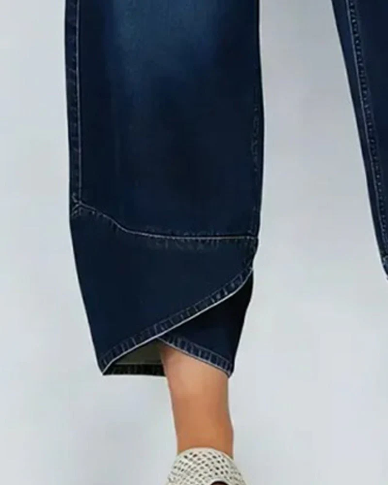 Synira - Jeans Casual a Zampa Corta - Image 8
