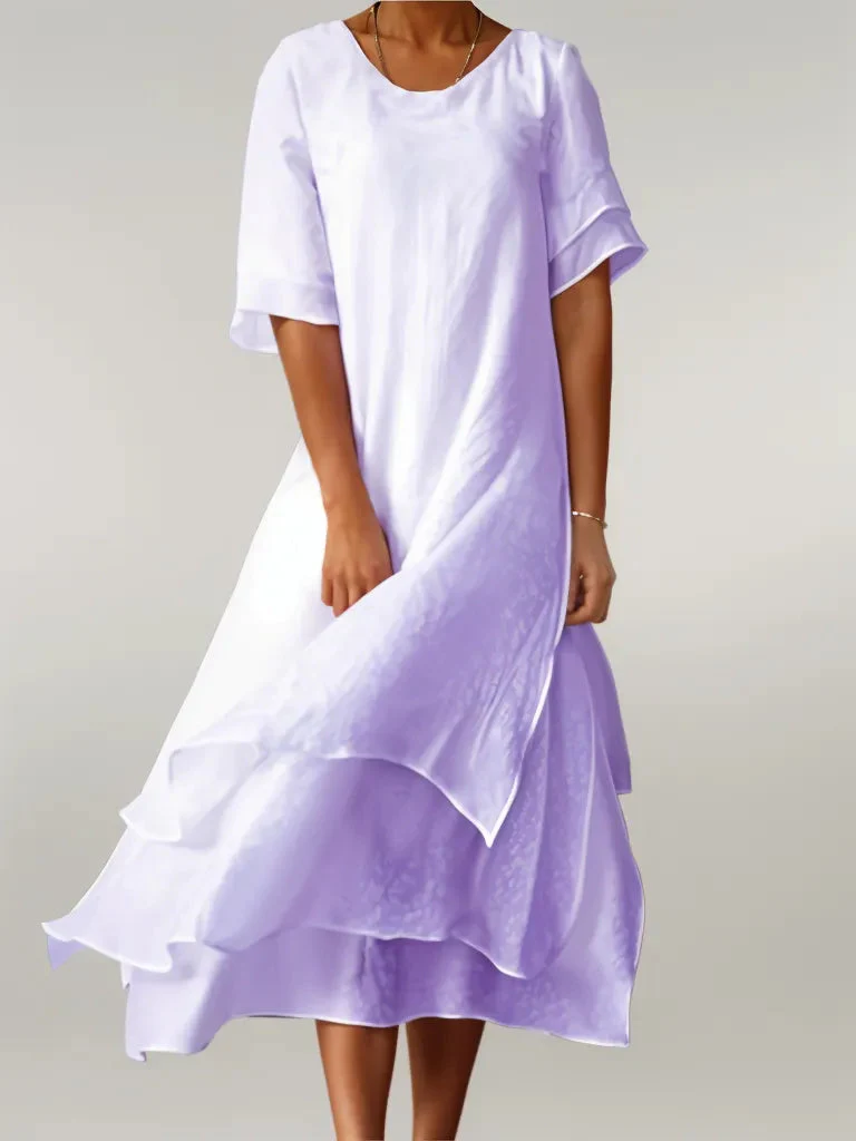 Tabatha - Abito Lungo In Cotone Elegante - Image 5