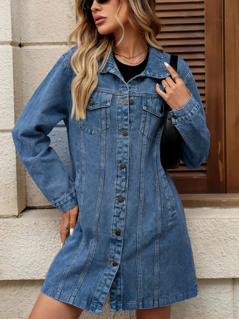 Tacie - Giacca In Denim Con Tasche Frontali - Image 9