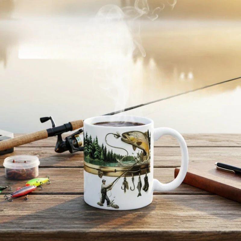 TackleMug - Tazza da Caffè con Motivo a Tema Pesca - Image 3