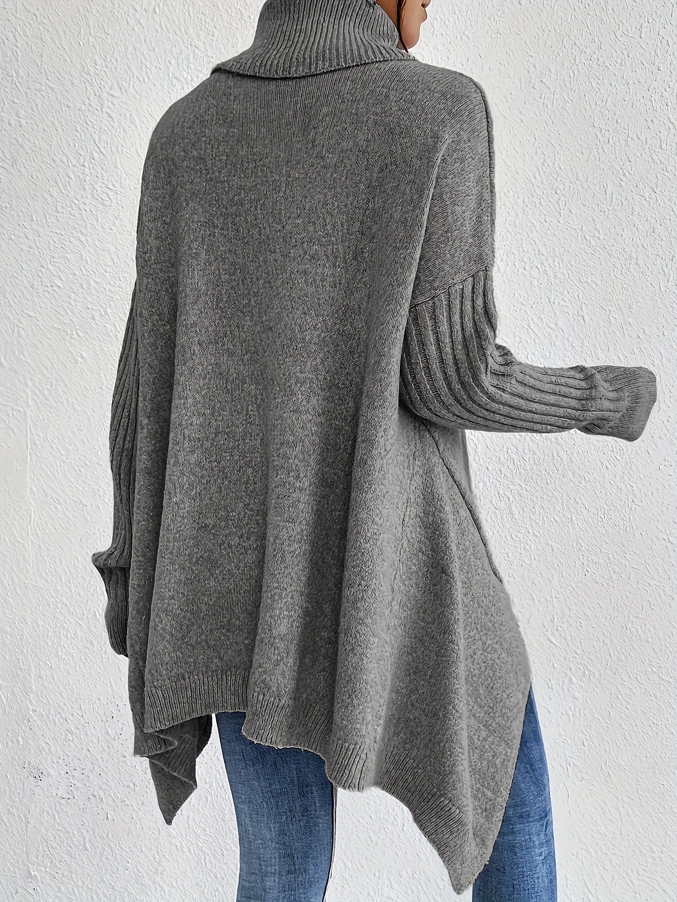 Matthias - T-Camicia Casual Con Cappuccio e Orlo Asimmetrico - Image 25