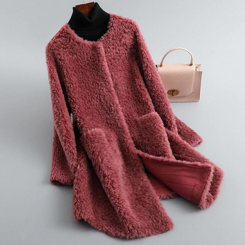 Tahliaa - Cappotto In Pile Teddy Con Tasche - Image 3