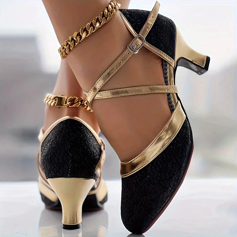Taleia - Sandalo Elegante Con Tacco Grosso