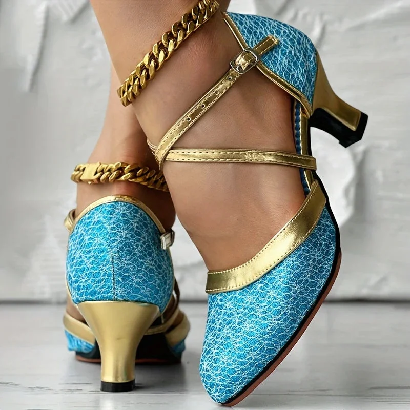 Taleia - Sandalo Elegante Con Tacco Grosso - Image 3
