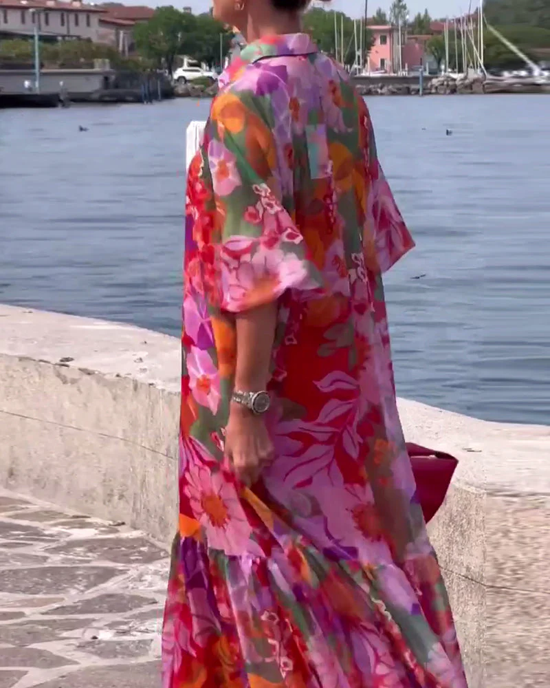 Tanisha - Abito Lungo Floreale - Image 6