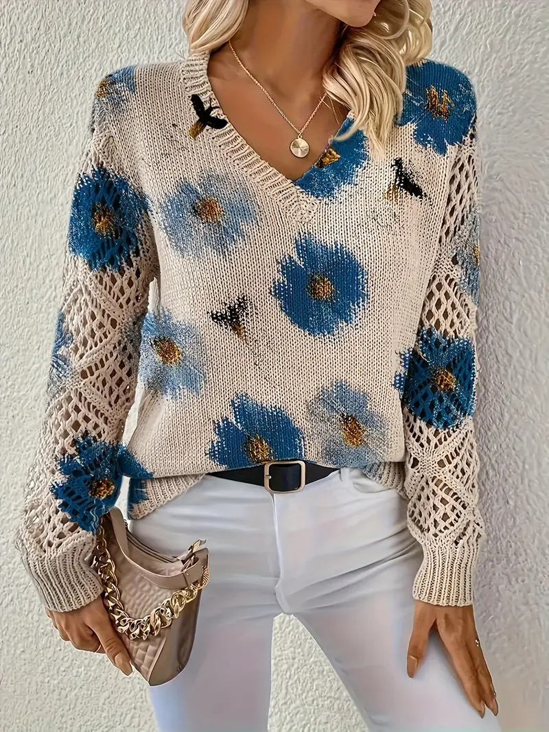 Tatyana - Cardigan Elegante Con Scollo A V - Image 6