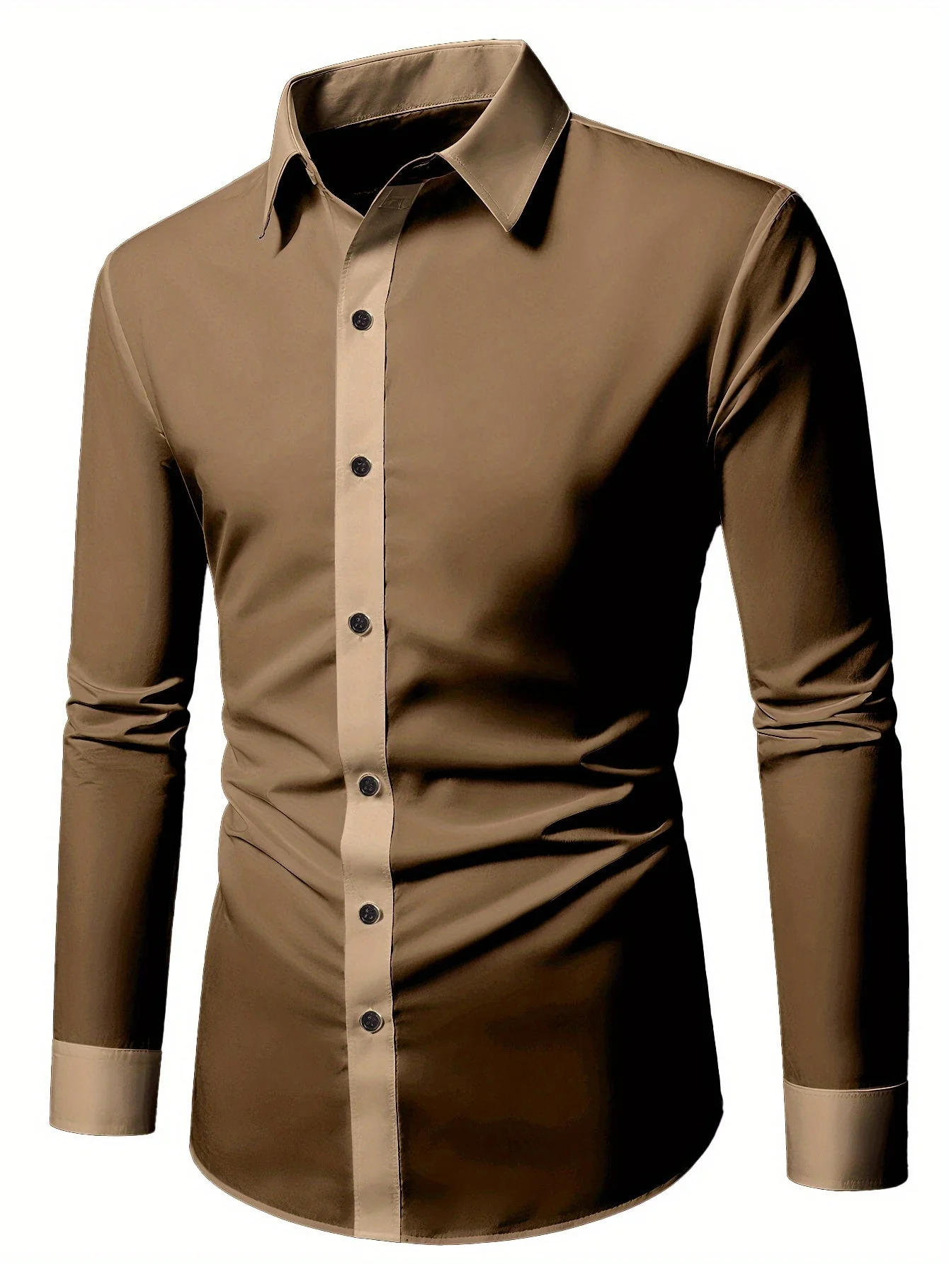 Tayib - Camicia a Maniche Lunghe Con Bottoni - Image 6