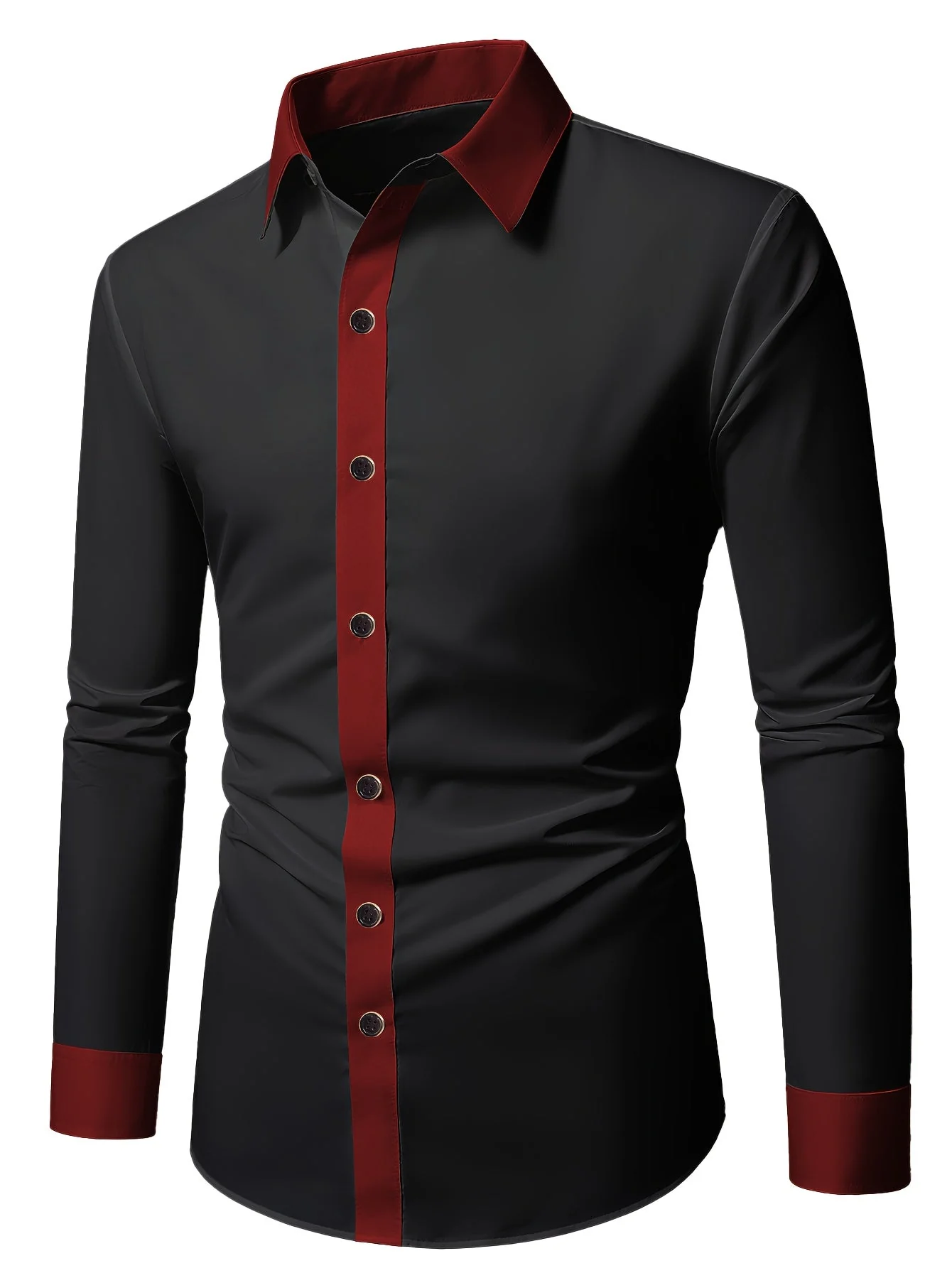 Tayib - Camicia a Maniche Lunghe Con Bottoni - Image 7