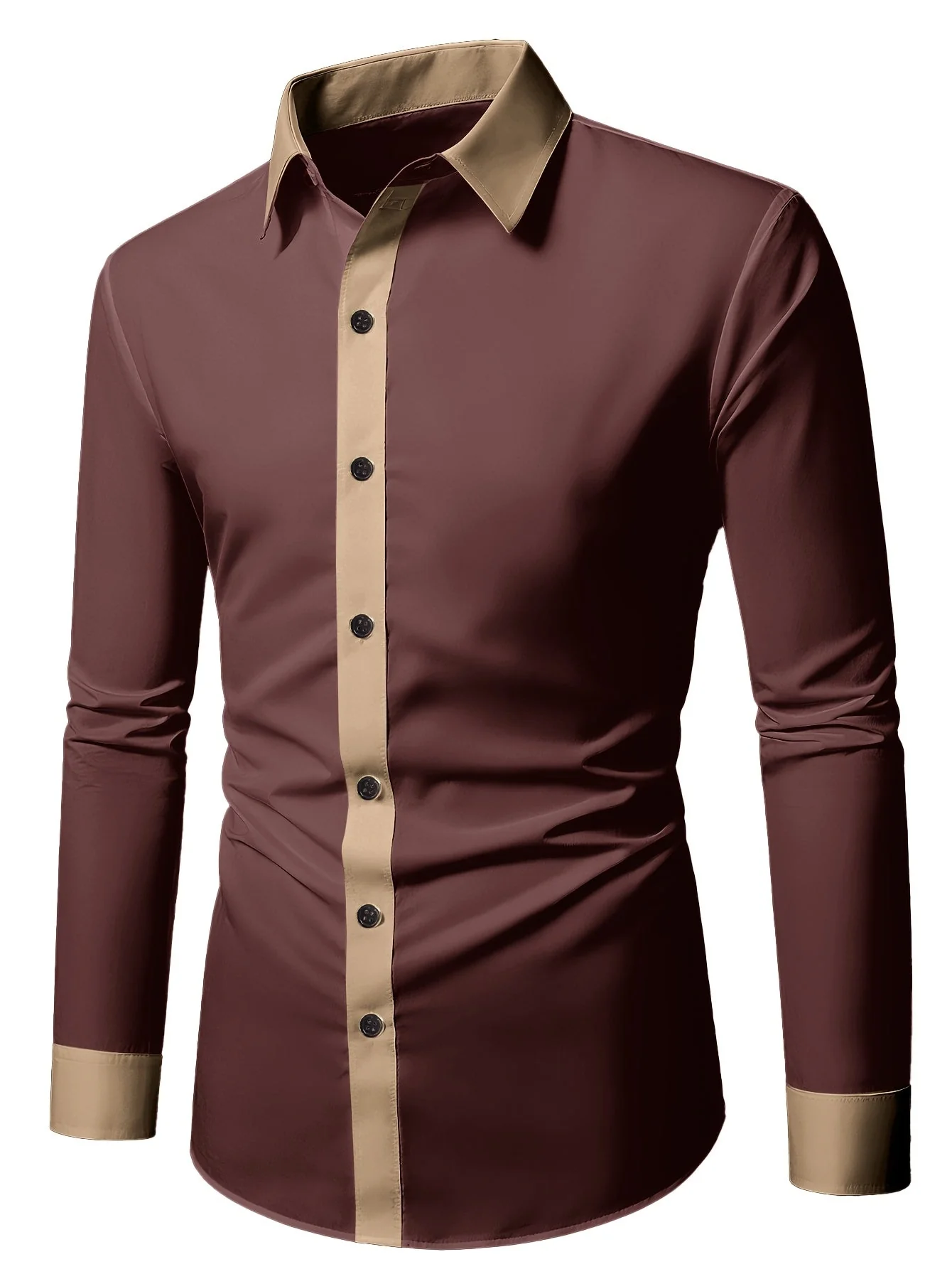 Tayib - Camicia a Maniche Lunghe Con Bottoni - Image 9