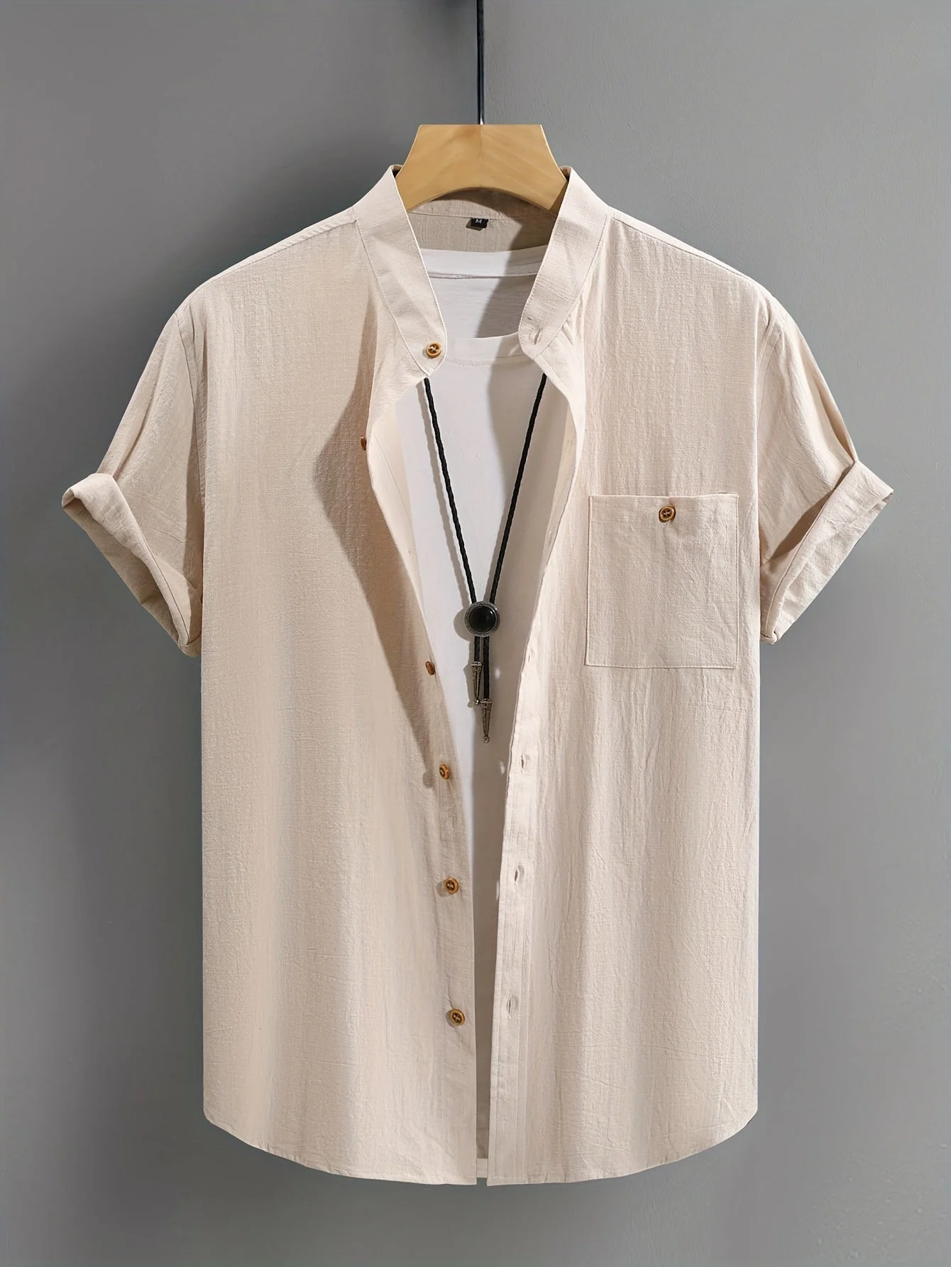 Tejada - Camicia Casual In Cotone Con Taschino - Image 5