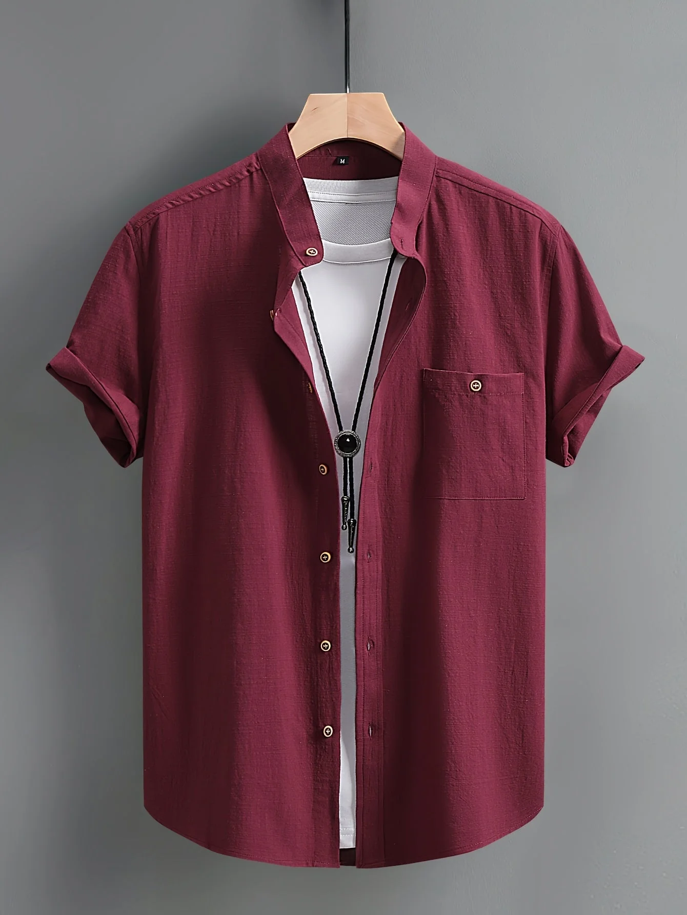 Tejada - Camicia Casual In Cotone Con Taschino - Image 7