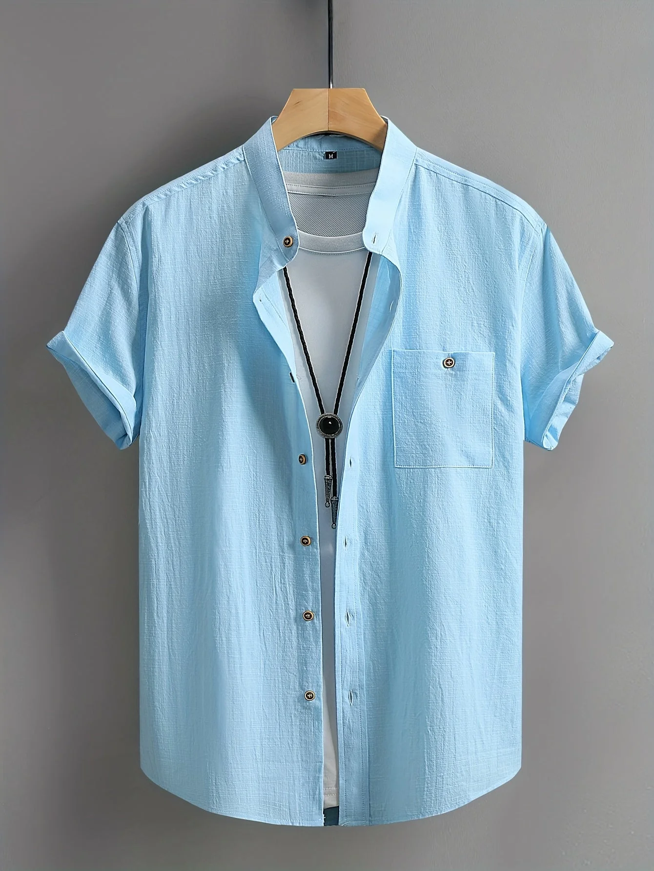 Tejada - Camicia Casual In Cotone Con Taschino - Image 8