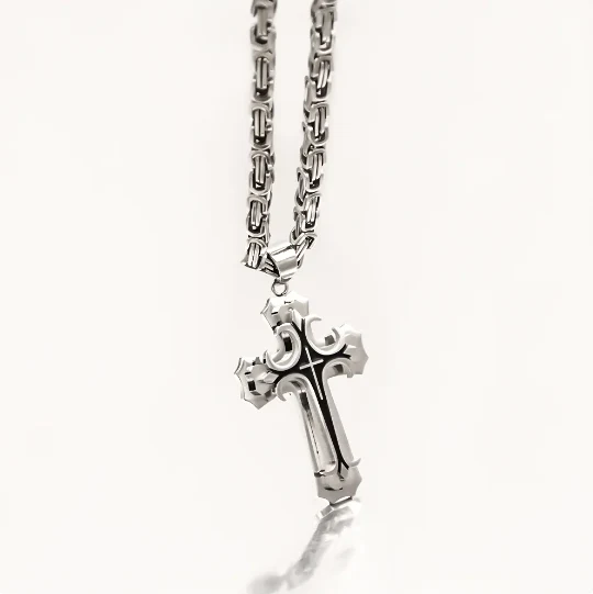 Templarcraft - Collana di Templari in Acciaio Inossidabile - Image 3