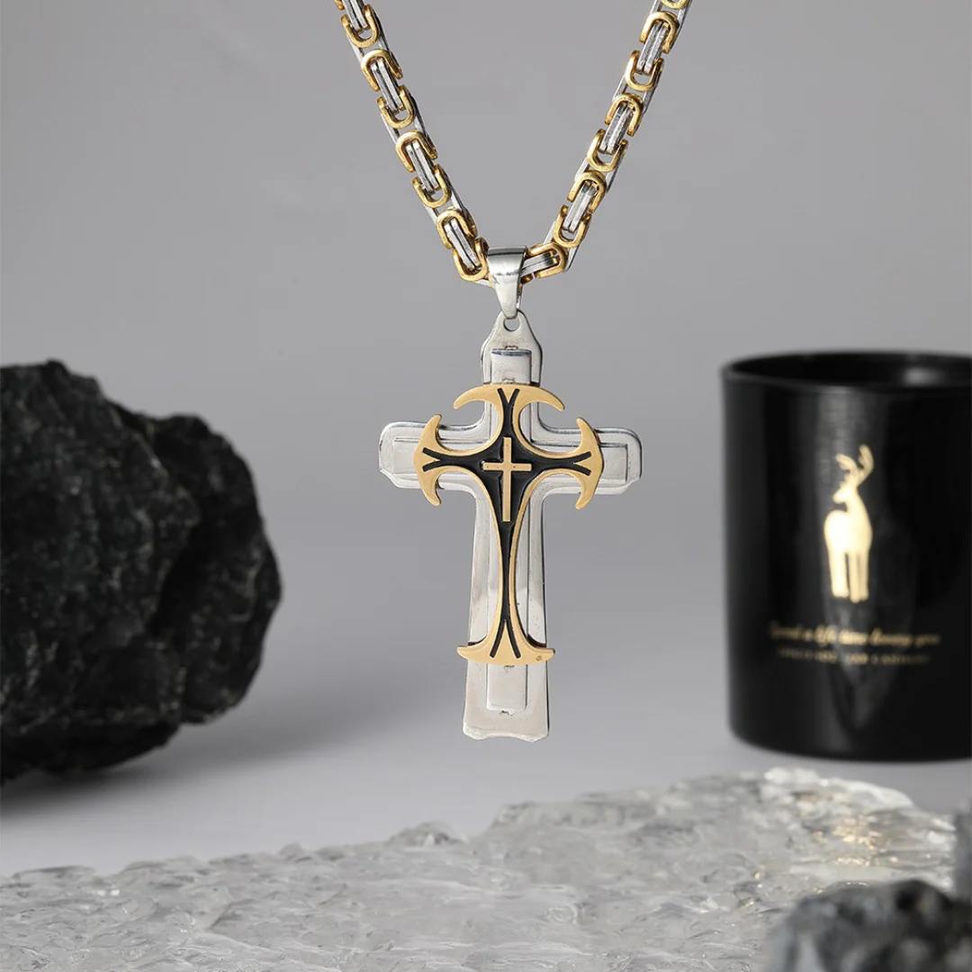 Templarcraft - Collana di Templari in Acciaio Inossidabile - Image 5
