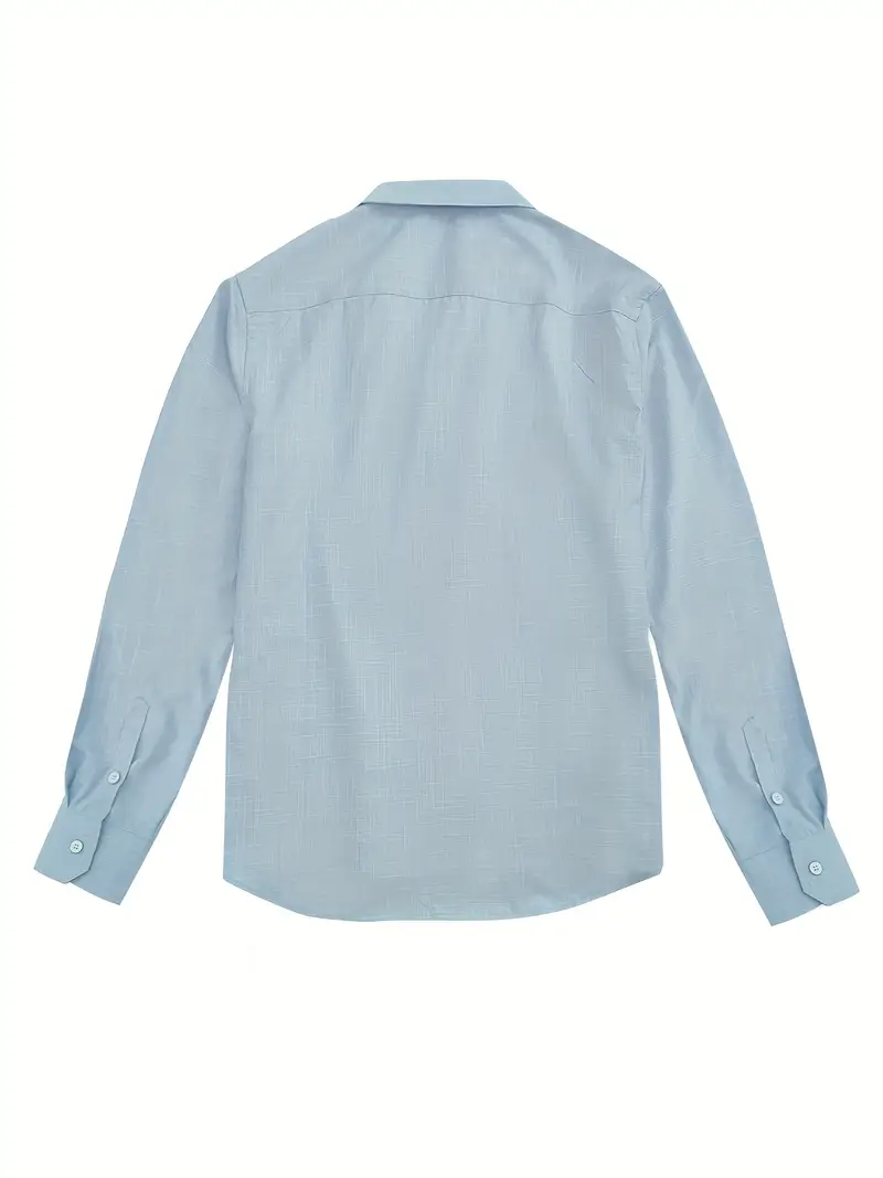 Teodoro - Camicia a Maniche Lunghe Con Bottoni - Image 13