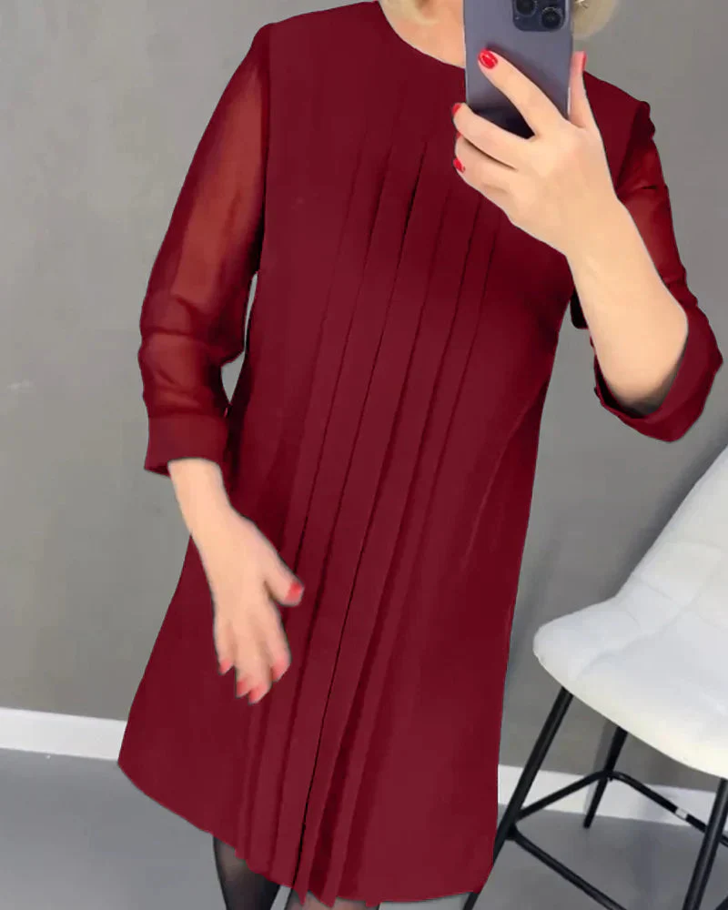 Teona - Elegante Abito Plissettato - Image 3