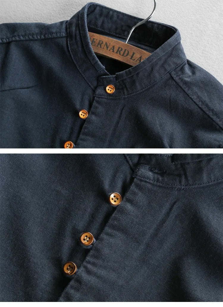 Tevin - Camicie Casual a Maniche Lunghe - Image 5
