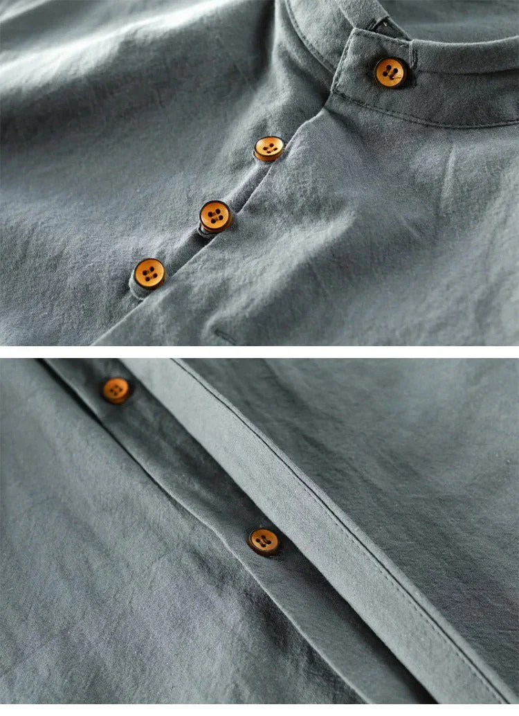 Tevin - Camicie Casual a Maniche Lunghe - Image 9