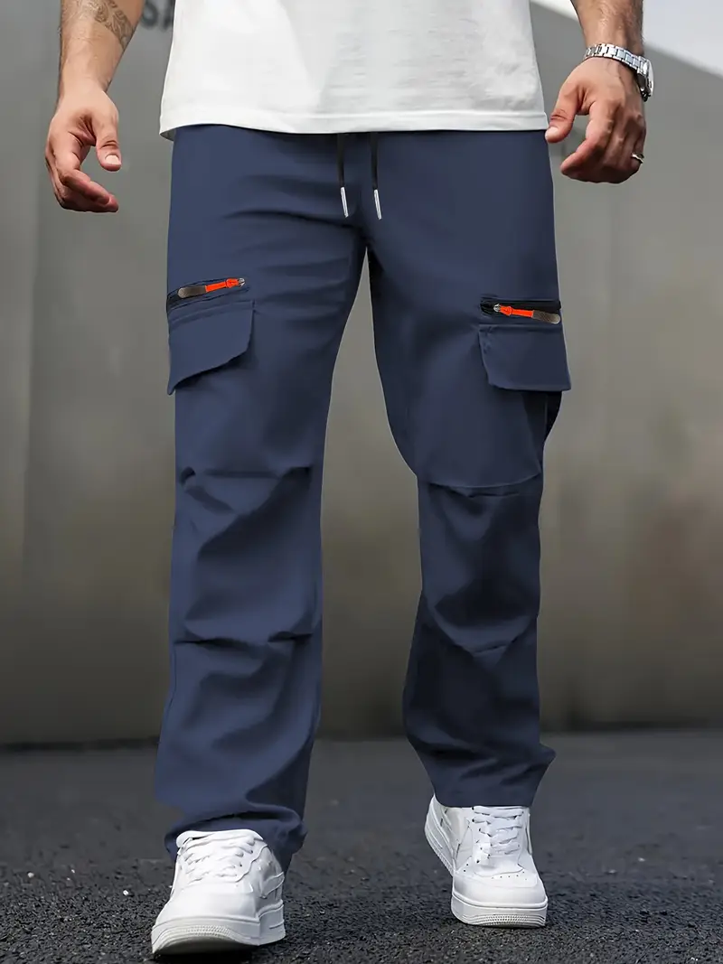 Thaddeus - Pantaloni Carico Casuale Con Coulisse In Vita - Image 3