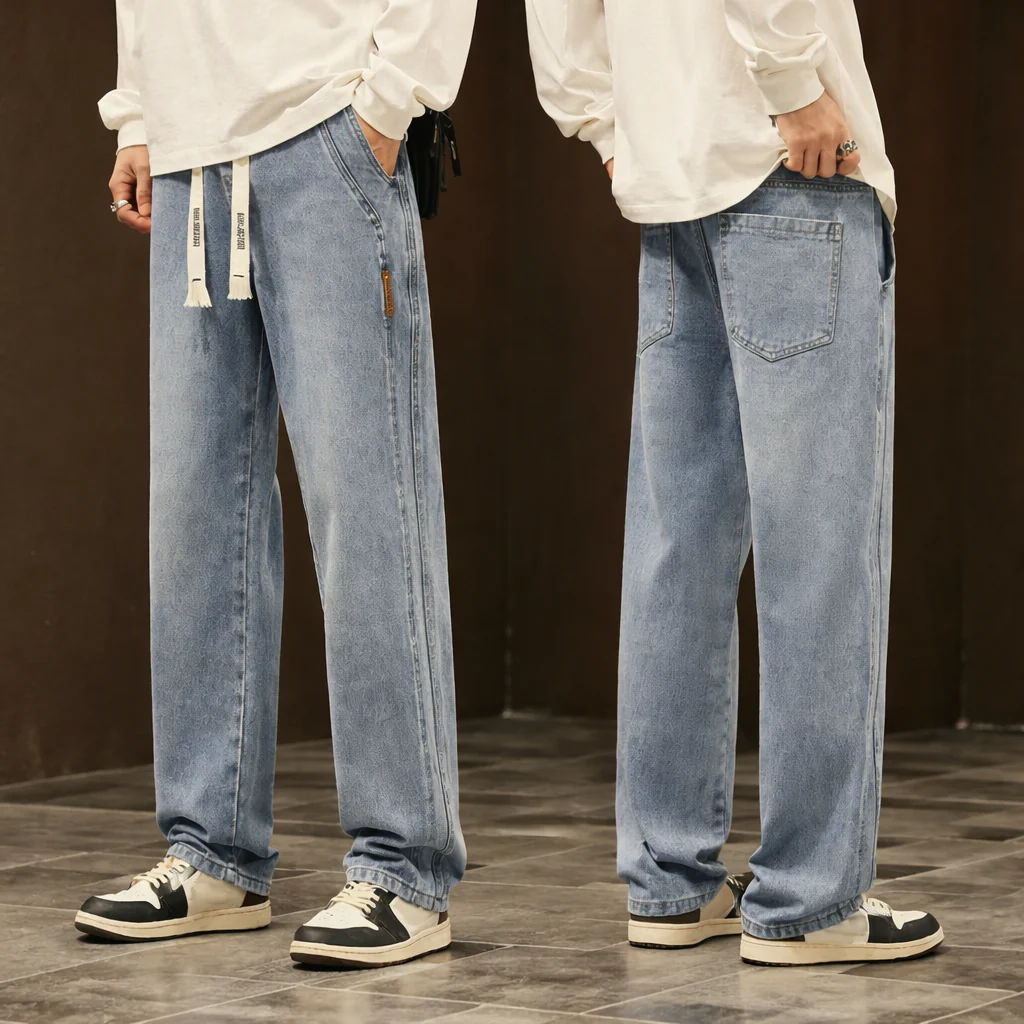 Tharindu - Jeans Dritti Larghi - Image 4