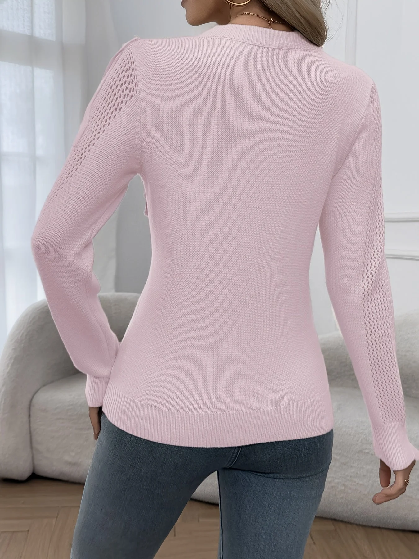 Thindra - Maglione Con Frange e Maniche Lunghe - Image 13