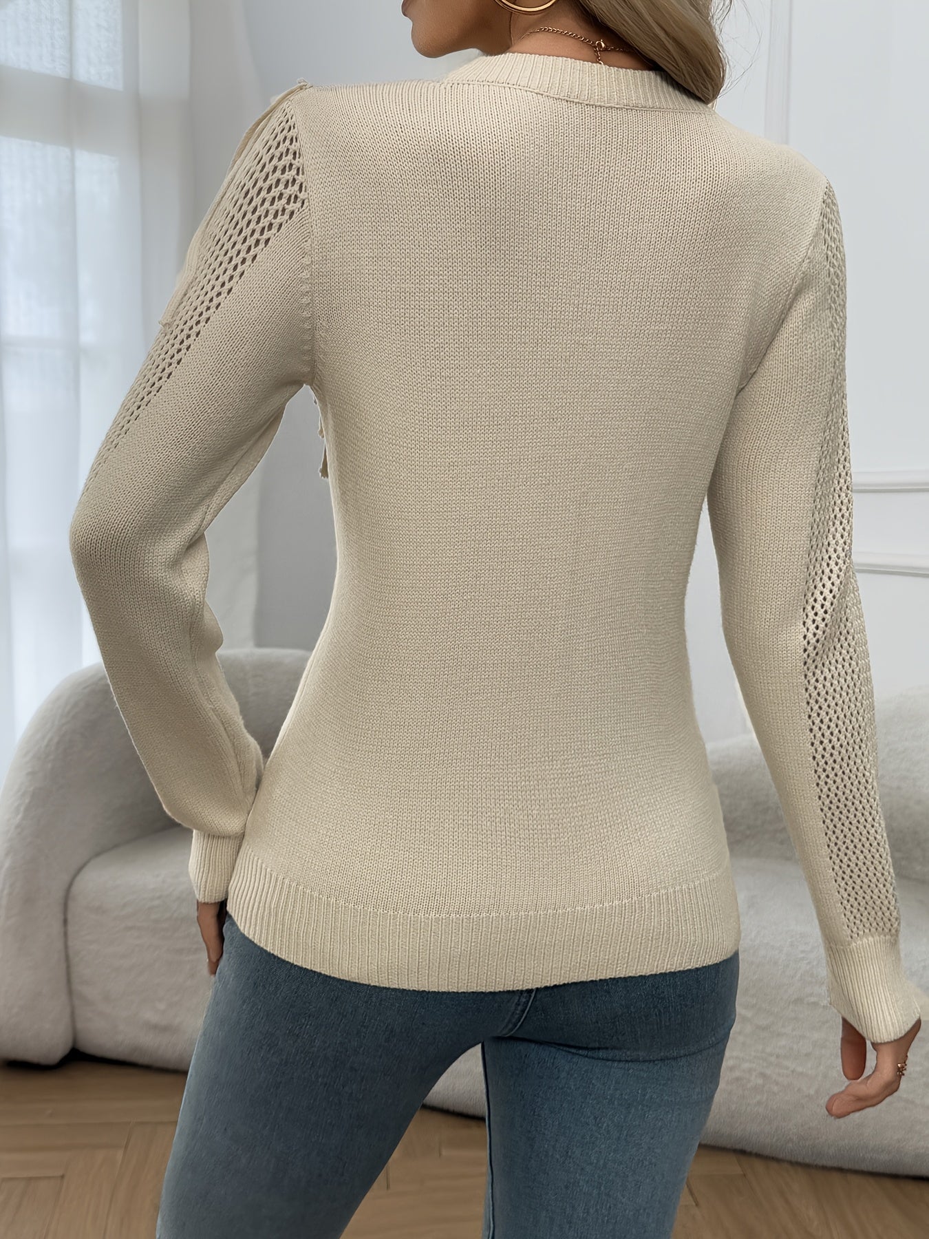 Thindra - Maglione Con Frange e Maniche Lunghe - Image 14